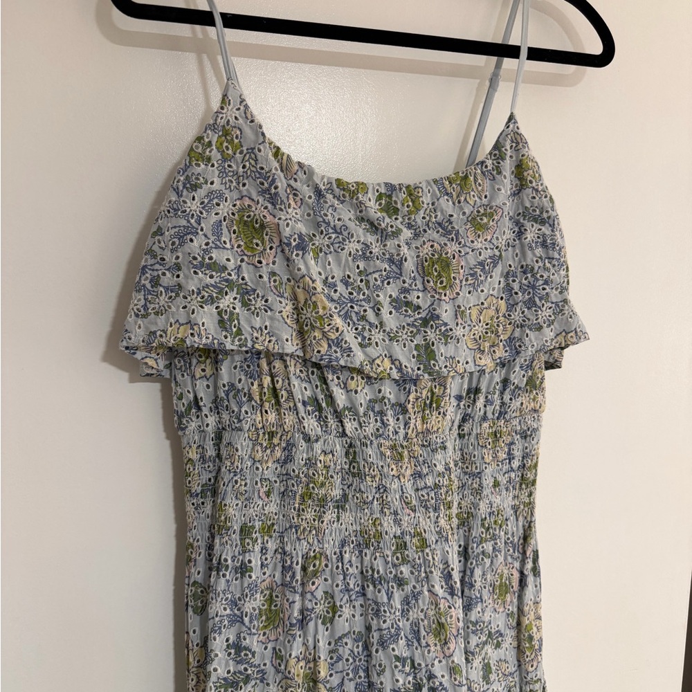 ELAN MIDI OVERLAY FLORAL DRESS - Picture 4 of 4